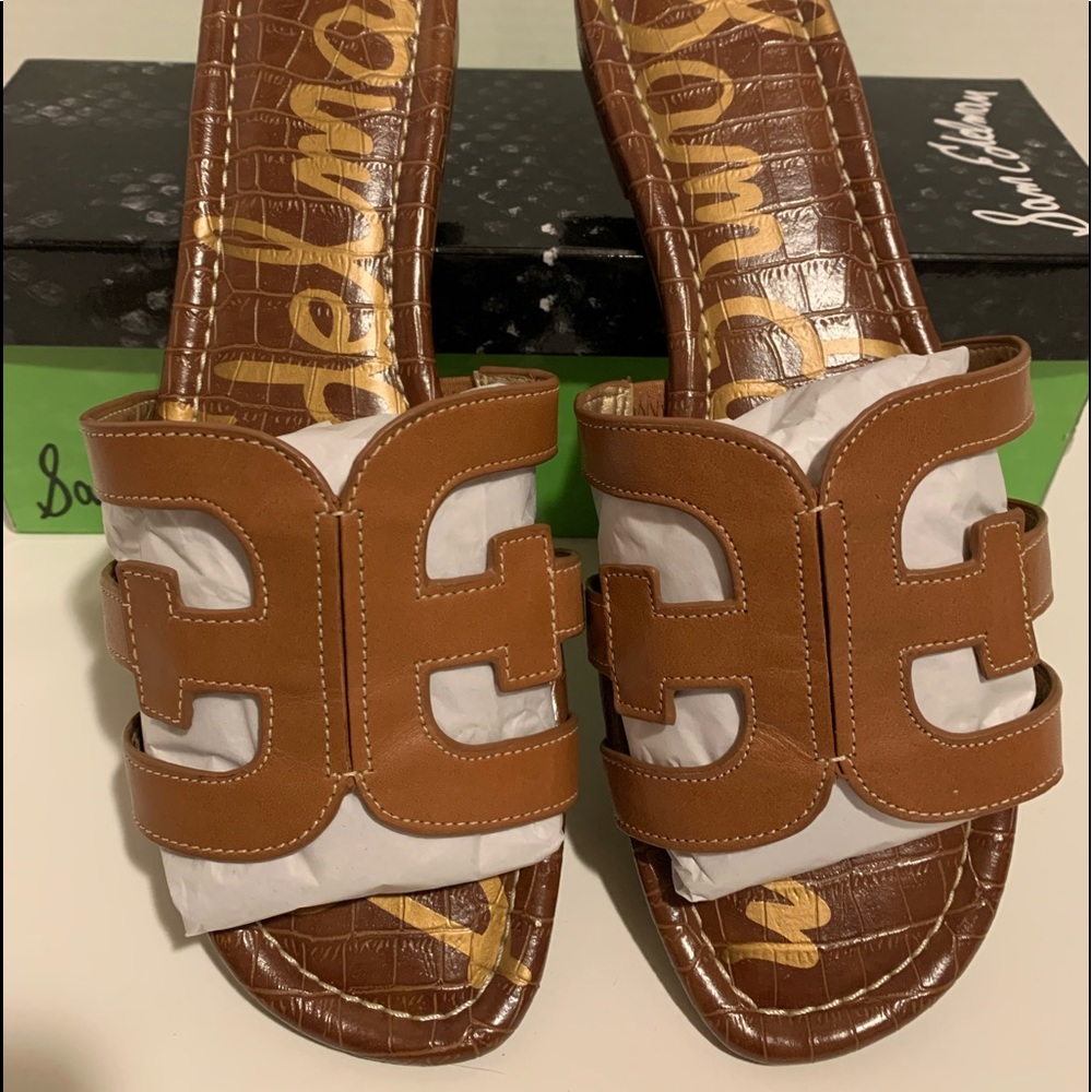 Leather sandals Sam Edelman sz 9 1/2 M